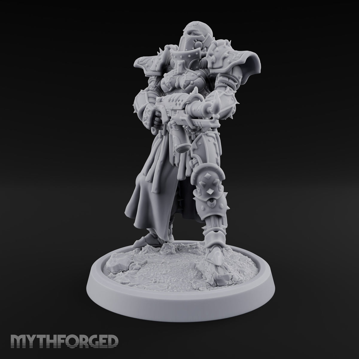 Faith Loaded, Rosary Wound Human Armoured Warrior C — FX