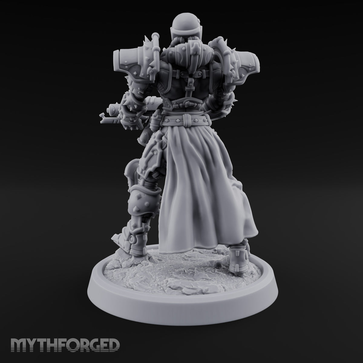 Faith Loaded, Rosary Wound Human Armoured Warrior C — No FX