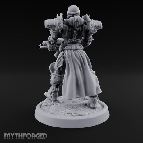 Faith Loaded, Rosary Wound Human Armoured Warrior C — No FX