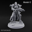 Faith Loaded, Rosary Wound Human Armoured Warrior C — No FX