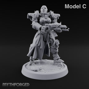 Faith Loaded, Rosary Wound Human Armoured Warrior C — No FX