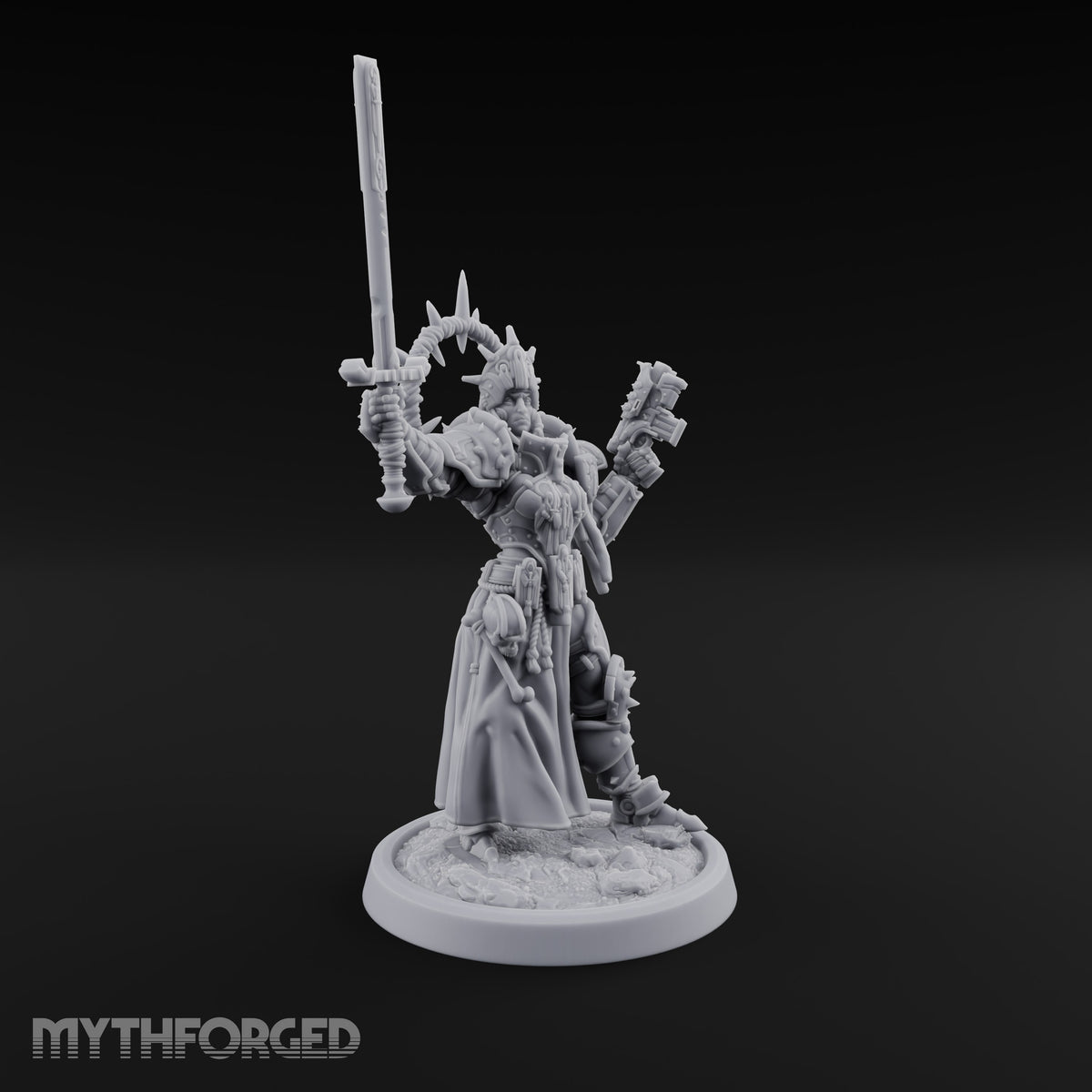 Faith Loaded, Rosary Wound Human Armoured Warrior D