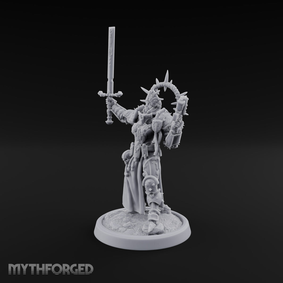 Faith Loaded, Rosary Wound Human Armoured Warrior D