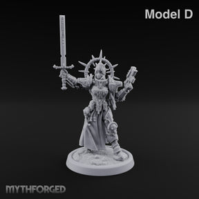 Faith Loaded, Rosary Wound Human Armoured Warrior D