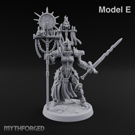 Faith Loaded, Rosary Wound Human Armoured Warrior E