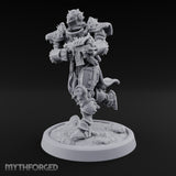 Faith Loaded, Rosary Wound Human Armoured Warrior F