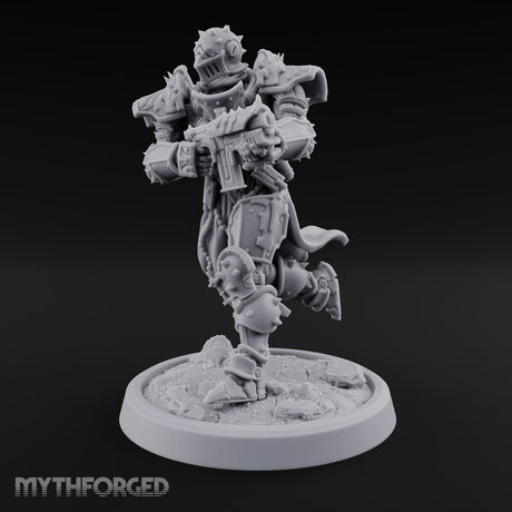 Faith Loaded, Rosary Wound Human Armoured Warrior F
