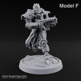 Faith Loaded, Rosary Wound Human Armoured Warrior F