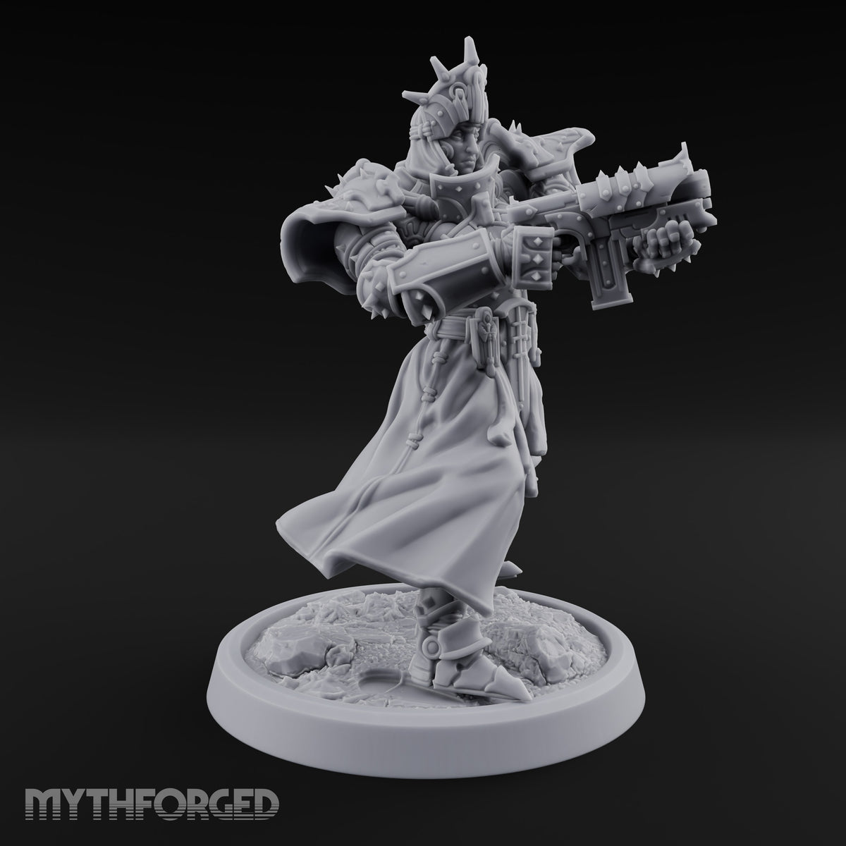 Faith Loaded, Rosary Wound Human Armoured Warrior G