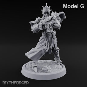 Faith Loaded, Rosary Wound Human Armoured Warrior G