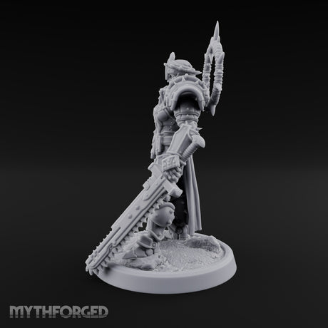 Faith Loaded, Rosary Wound Human Armoured Warrior H