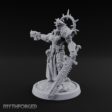 Faith Loaded, Rosary Wound Human Armoured Warrior H