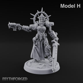 Faith Loaded, Rosary Wound Human Armoured Warrior H