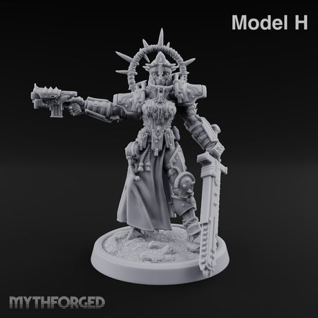 Faith Loaded, Rosary Wound Human Armoured Warrior H