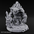 Crystal Erupting Goblin Brute — Large - 2" Base