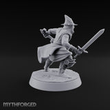 Masks On, Doctrine Off Human Cultist A — Sword & Curved Blade