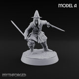 Masks On, Doctrine Off Human Cultist A — Sword & Curved Blade