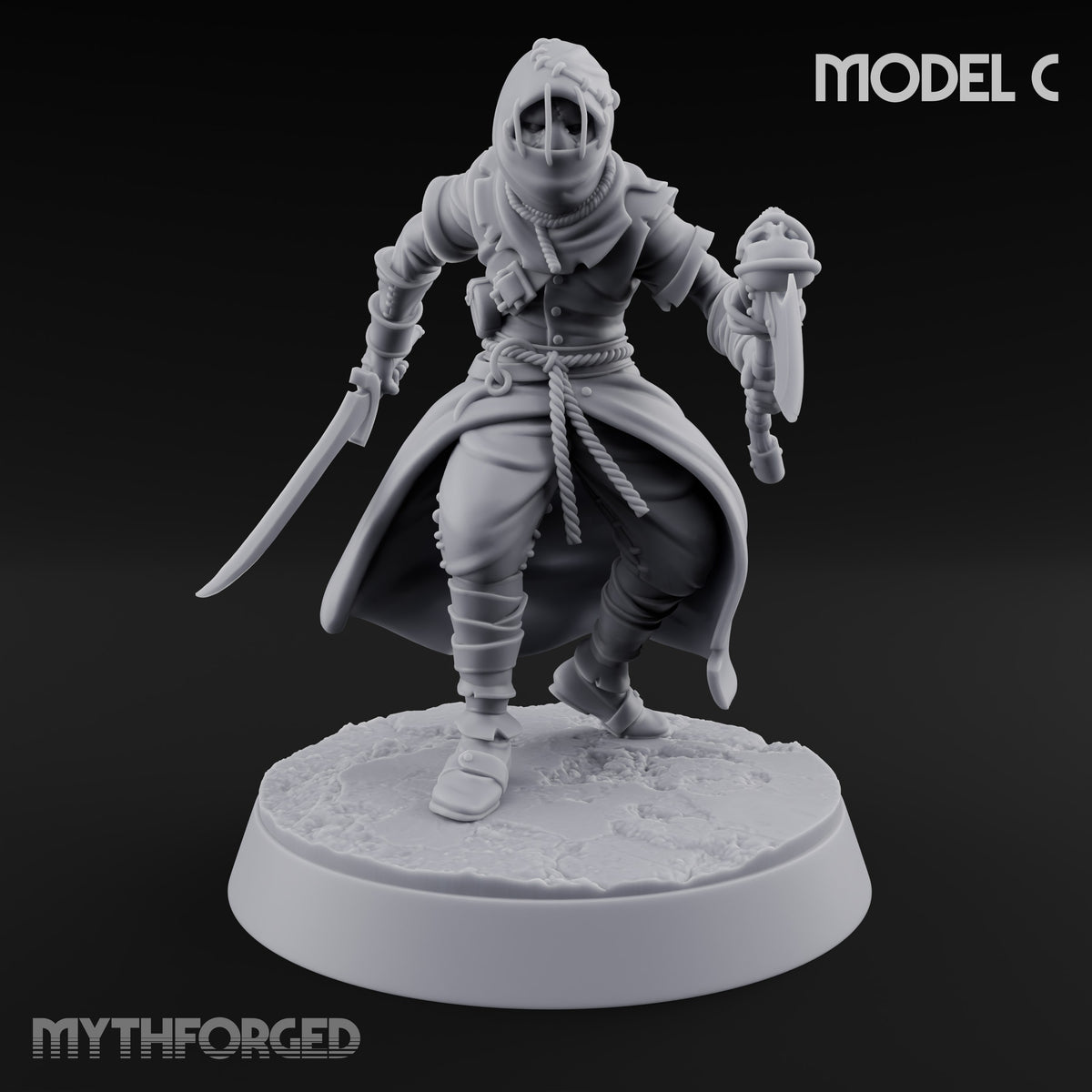 Masks On, Doctrine Off Human Cultists — C · Twin Axes + Flail + Axe & Sabre + Poleaxe