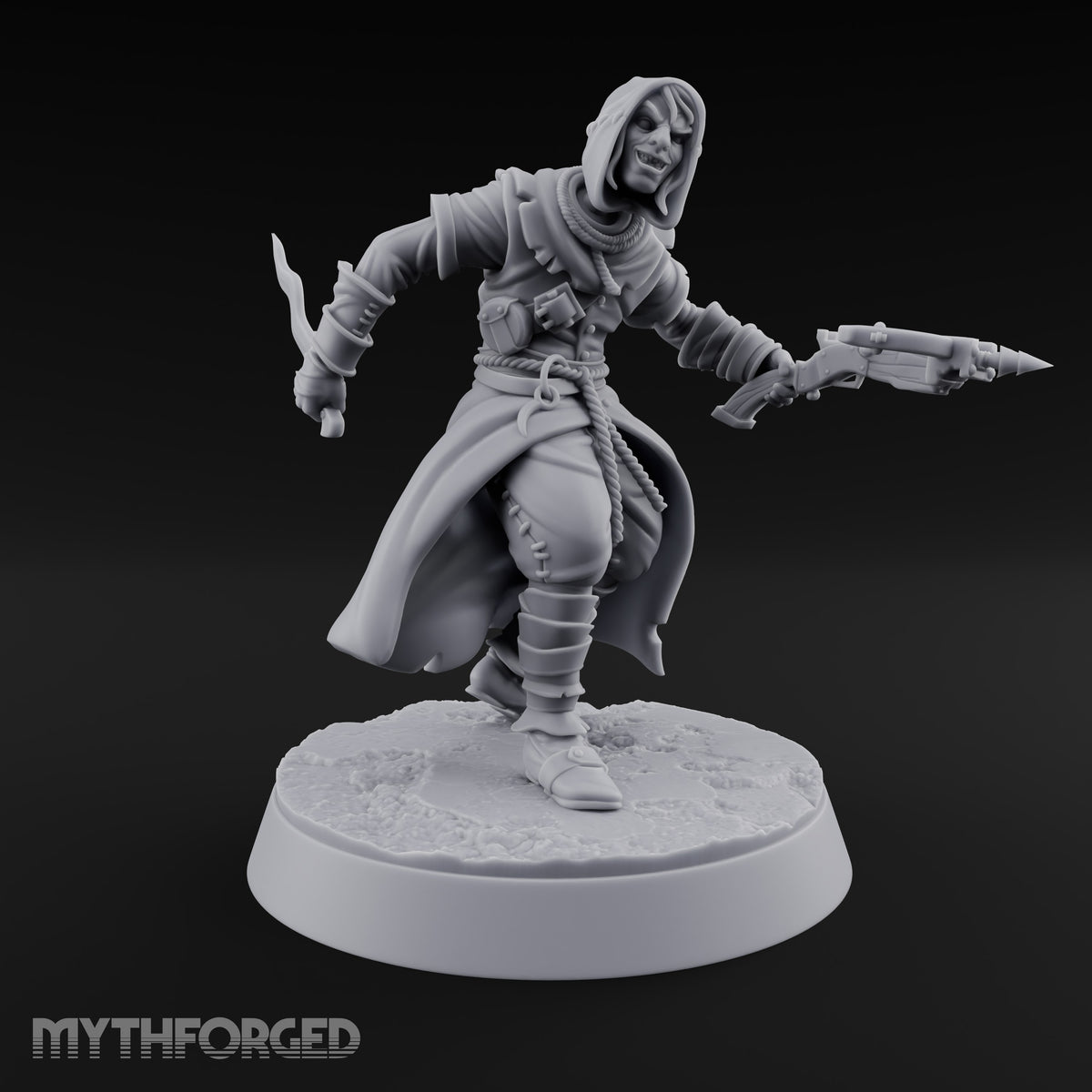 Masks On, Doctrine Off Human Cultist C — Crossbow & Dagger