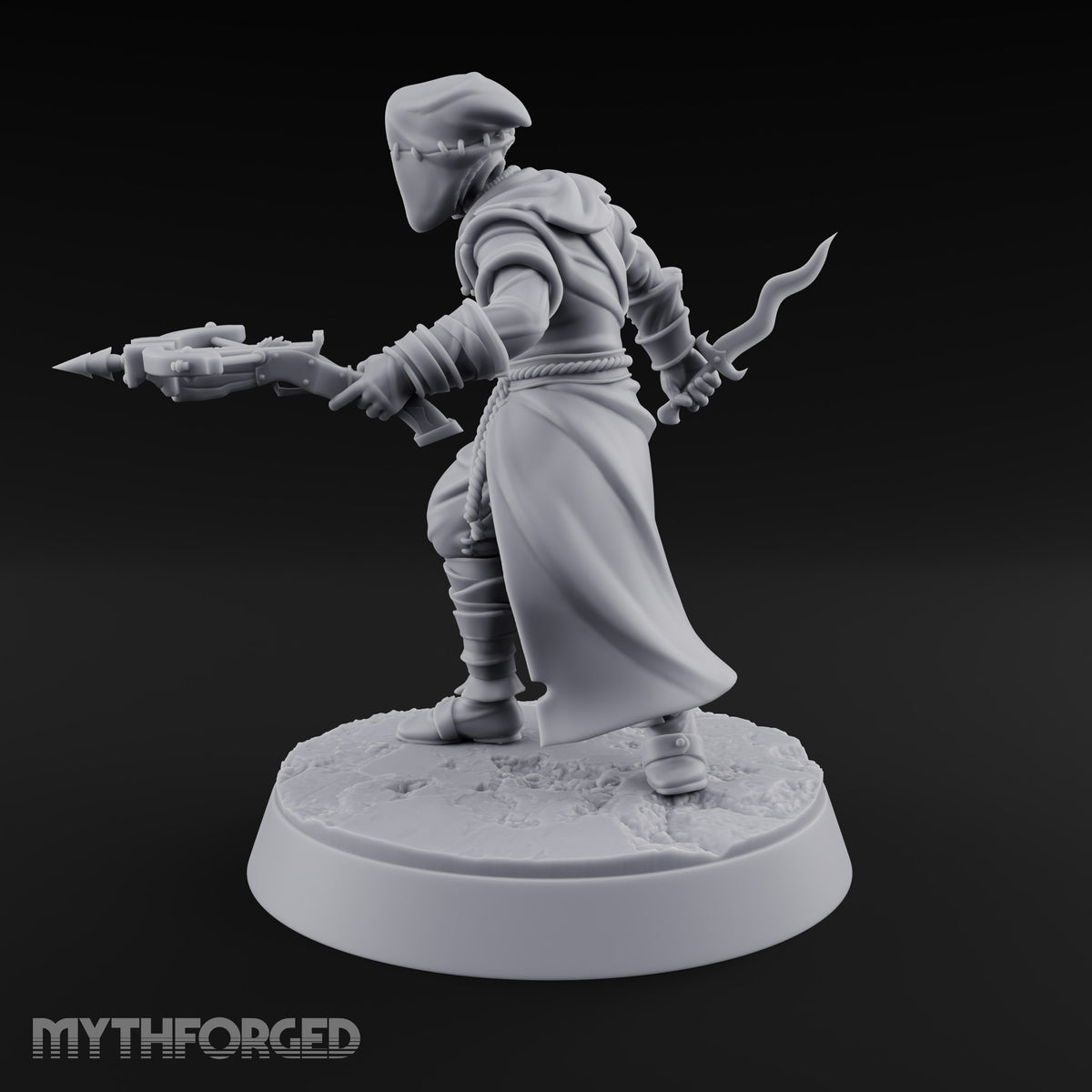 Masks On, Doctrine Off Human Cultist C — Crossbow & Dagger