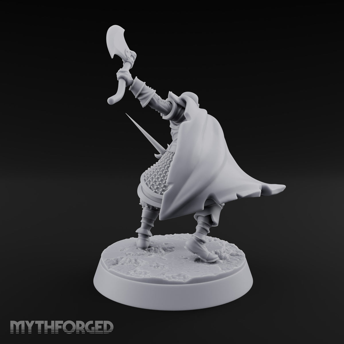 Masks On, Doctrine Off Human Cultist D — Axe & Dagger