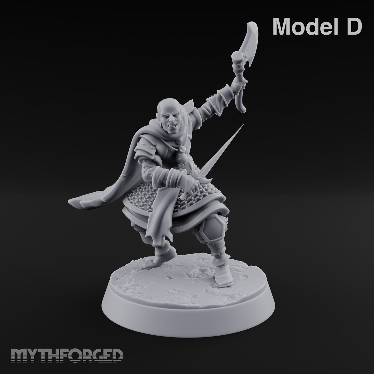 Masks On, Doctrine Off Human Cultists — D · Mace + Axe & Sword + Sword + Axe & Dagger