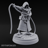 Noose Coiled Ready Human Cultist Miniature for Dungeons and Dragons, Pathfinder or other TTRPGs