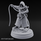 Noose Coiled Ready Human Cultist Miniature for Dungeons and Dragons, Pathfinder or other TTRPGs