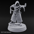 Ropes Juggling Conjurer Human Cultist Miniature for Dungeons and Dragons, Pathfinder or other TTRPGs
