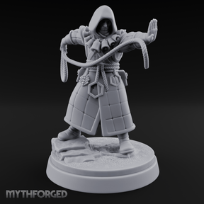 Ropes Juggling Conjurer Human Cultist Miniature for Dungeons and Dragons, Pathfinder or other TTRPGs