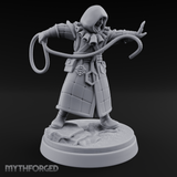 Ropes Juggling Conjurer Human Cultist Miniature for Dungeons and Dragons, Pathfinder or other TTRPGs