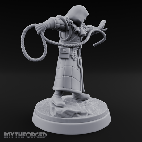 Ropes Juggling Conjurer Human Cultist Miniature for Dungeons and Dragons, Pathfinder or other TTRPGs