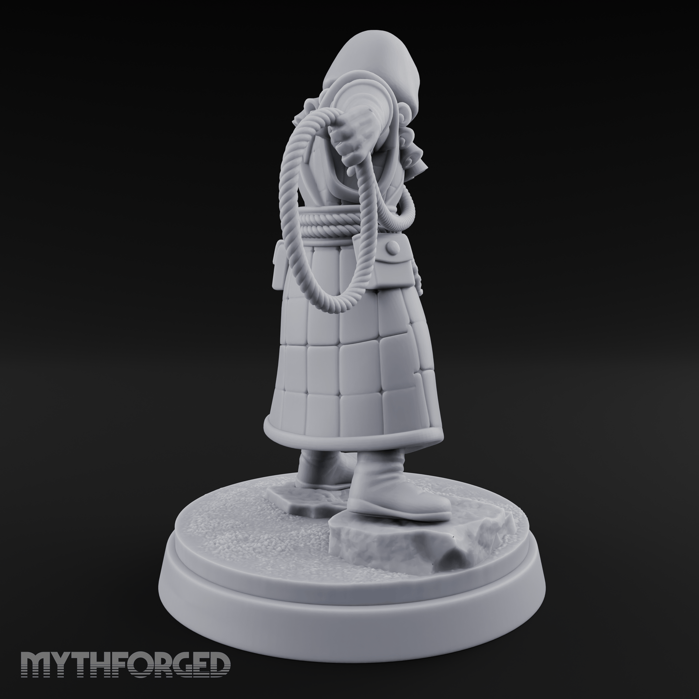 Ropes Juggling Conjurer Human Cultist Miniature for Dungeons and Dragons, Pathfinder or other TTRPGs