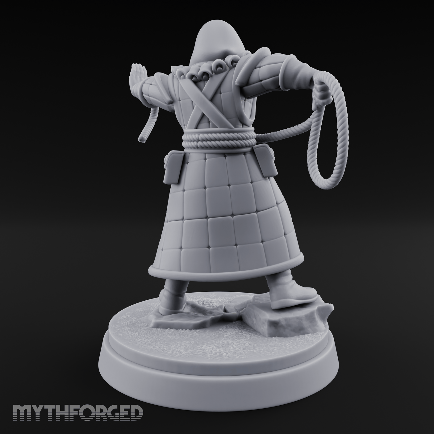 Ropes Juggling Conjurer Human Cultist Miniature for Dungeons and Dragons, Pathfinder or other TTRPGs