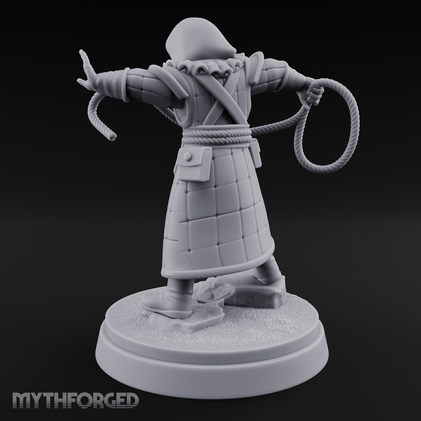 Ropes Juggling Conjurer Human Cultist Miniature for Dungeons and Dragons, Pathfinder or other TTRPGs