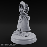 Ropes Juggling Conjurer Human Cultist Miniature for Dungeons and Dragons, Pathfinder or other TTRPGs
