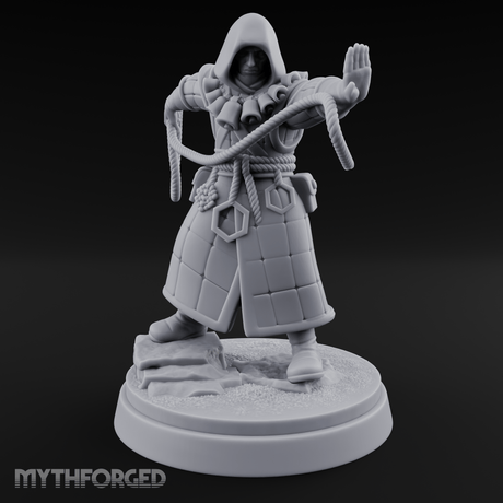 Ropes Juggling Conjurer Human Cultist Miniature for Dungeons and Dragons, Pathfinder or other TTRPGs