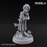 Whispering Wickedness Human Cultist Miniature for Dungeons and Dragons, Pathfinder or other TTRPGs