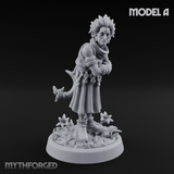 Whispering Wickedness Human Cultist Miniature for Dungeons and Dragons, Pathfinder or other TTRPGs