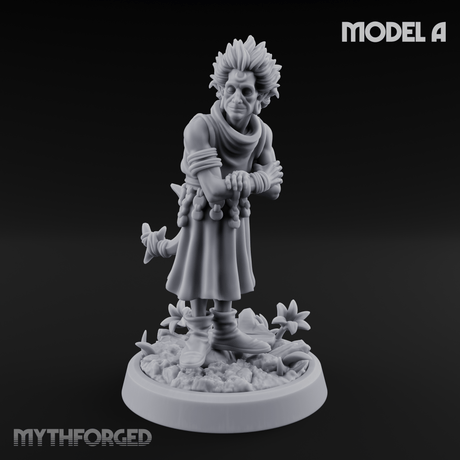 Whispering Wickedness Human Cultist A Miniature for Dungeons and Dragons, Pathfinder or other TTRPGs