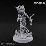 Whispering Wickedness Human Cultist B Miniature for Dungeons and Dragons, Pathfinder or other TTRPGs
