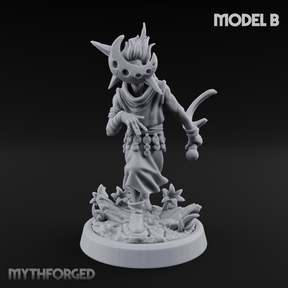 Whispering Wickedness Human Cultist B Miniature for Dungeons and Dragons, Pathfinder or other TTRPGs