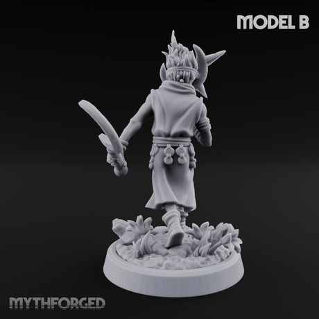 Whispering Wickedness Human Cultist B Miniature for Dungeons and Dragons, Pathfinder or other TTRPGs