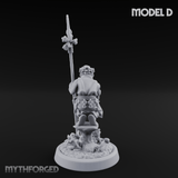 Whispering Wickedness Human Cultist D Miniature for Dungeons and Dragons, Pathfinder or other TTRPGs