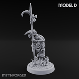 Whispering Wickedness Human Cultist D Miniature for Dungeons and Dragons, Pathfinder or other TTRPGs