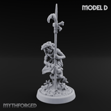 Whispering Wickedness Human Cultist D Miniature for Dungeons and Dragons, Pathfinder or other TTRPGs