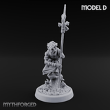 Whispering Wickedness Human Cultist D Miniature for Dungeons and Dragons, Pathfinder or other TTRPGs