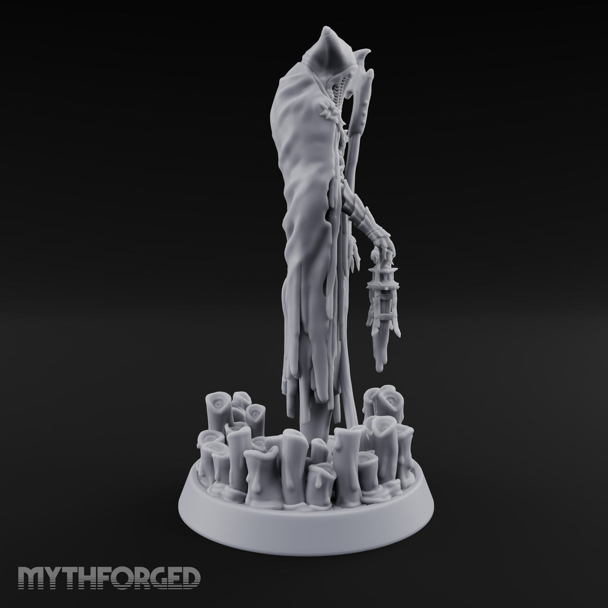 Snuffed Candles, Lit Lantern Wraith Scythe Reapers — B