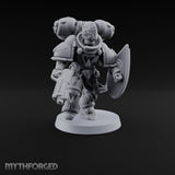 Drop Zone Reached Human Jump Pack Soldier A — Pistol and Shield