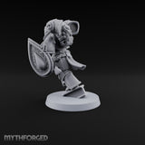 Drop Zone Reached Human Jump Pack Soldier A — Pistol and Shield